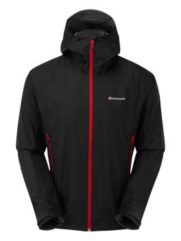Мембранна чоловіча куртка для трекінгу Montane Meteor Jacket, Black, L (5056237040734) image