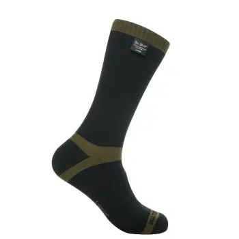 Шкарпетки водонепроникні Dexshell Trekking, Black/Green, S (DS636S) image