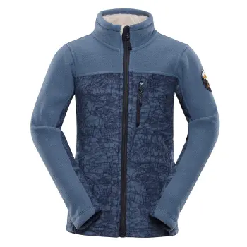 Дитяча флісова толстовка Alpine Pro Cirko 3, 116-122 - Blue (KSWU167 665PB) image