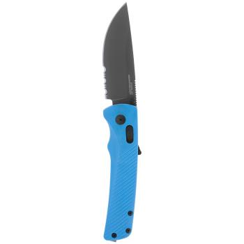 Розкладний ніж SOG Flash AT, Civic Cyan MK3 // Partially Serrated ( SOG 11-18-04-57) image