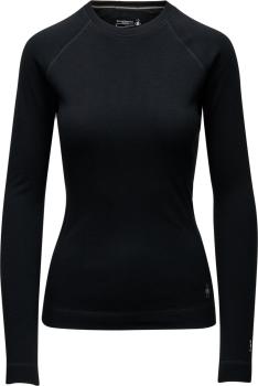 Кофта женская Smartwool Women's Merino 250 Baselayer Crew Boxed, M - Black (SW SW016370.001-M) image