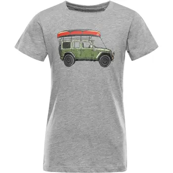 Футболка дитяча Alpine Pro BIGERO 2, Gray, 128-134 (007.023.0006) image