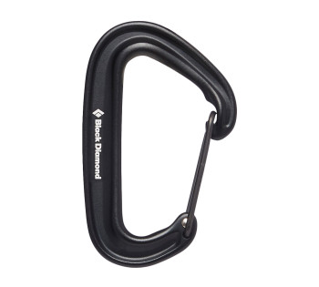 Карабин Black Diamond MiniWire, Black, р.One Size (BD 210235.0002) image