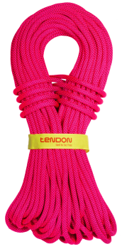 Динамічна мотузка Tendon Master TeFIX 9,0 STD, Pink, 50м (TND D090MF41S050C) image