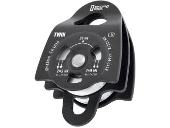 Блок ролик Singing Rock Pulley Twin Roll Black (SR RK802BB00) image