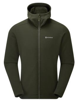 Мужская флисовая толстовка Montane Protium XT Hoodie, Oak Green, S (5056237090890) image