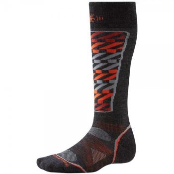Шкарпетки чоловічі Smartwool PhD Ski Light Pattern Charcoal, р. XL (SW SW017.003-XL) image