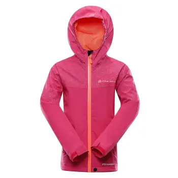 Детская мембранная куртка Alpine Pro SLOCANO 4, 140-146 - crimson (KJCT210 810PB) image