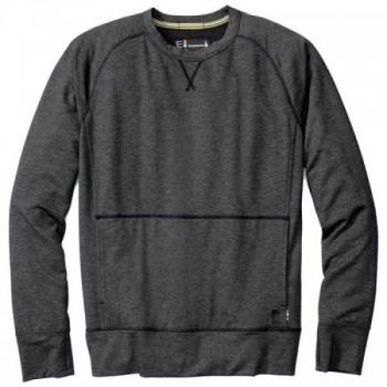 Мужской свитшот с рукавом реглан Smartwool Active Reset Crew Charcoal, р.S (SW 00275.003-S) image