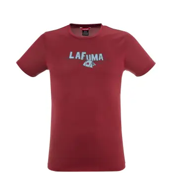 Футболка мужская Lafuma Corporate Tee M, Pomegranate print, S (3080094867762) image