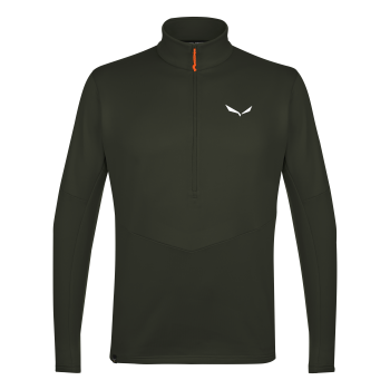 Чоловіча флісова кофта Salewa Puez PL M HZ Fleece, Green Dark Olive, 50/L (28481/5281 50/L) image