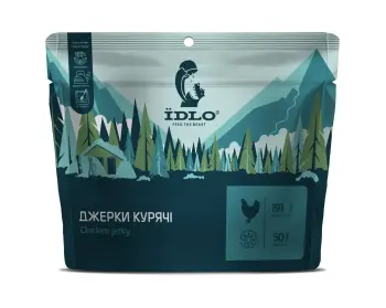 Джерки курячі ЇDLO, 50 г (ЇDL) image
