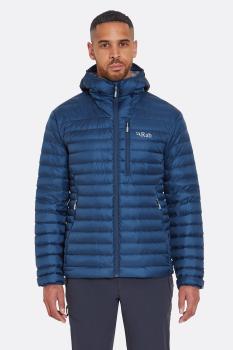 Чоловічий легкий пуховик Rab Microlight Alpine Jacket, Tempest Blue, SML (QDB-12-TMB-SML) image