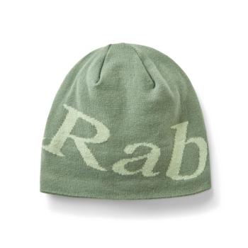 Шапка Rab Logo Beanie, Dark Fig Green/Fig Green, One Size (RB QAB-39-DFF-ONE) image