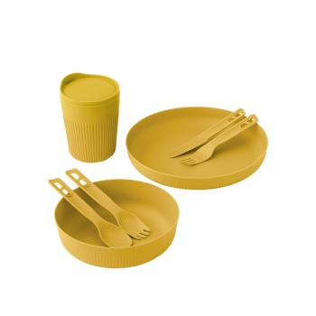 Набор посуды Sea to Summit Passage Dinnerware Set, 1P, 7 Piece, Arrowwood Yellow (STS ACK037051-120917) image
