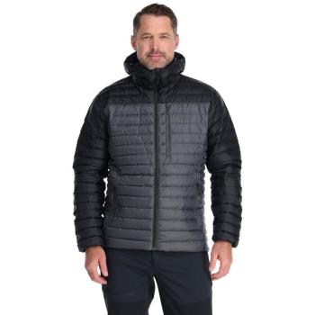 Чоловічий легкий пуховик Rab Microlight Alpine Jacket, Black/Graphene, XXL (RB QDB-12-BG-XXL) image