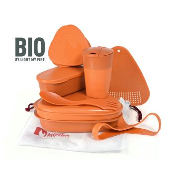 Набір посуду Light My Fire MealKit BIO 8 pcs, Rusty Orange (LMF 2413610310) image