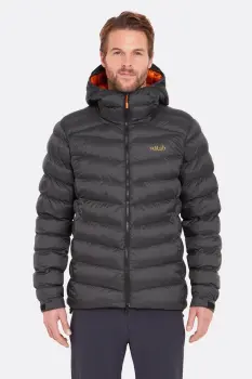 Чоловіча зимова куртка Rab Nebula Pro Jacket, Anthracite, LRG (RB QIP-23-ANT-LRG) image