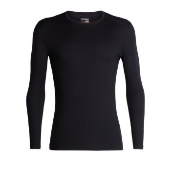 Термокофта чоловіча Icebreaker 200 Oasis LS Crewe, Black, L (ICB 104365.001-L) image