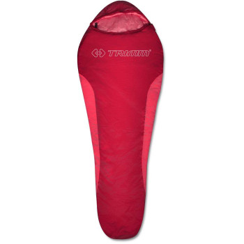 Спальний мішок Trimm Cyklo (10/6°C), 195 см - Left Zip, Red/Mid. Red (8595225509657) image