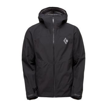 Мембранна чоловіча куртка для трекінгу Black Diamond Liquid Point Shell, M - Black (BD K849.015-M) image