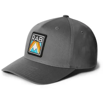 Кепка Rab Base Cap, DARK GREY AZTEC, One Size (821468892934) image