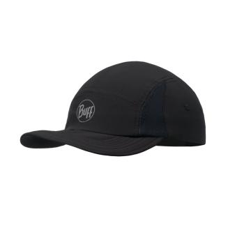Кепка Buff 5 Panel Go Cap Solid Black, S/M (BU 119490.999.20.00) image