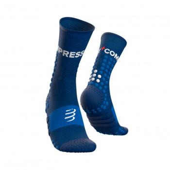 Шкарпетки Compressport Ultra Trail Socks, Blue Melange, T1 (XU00008B 501 0T1) image