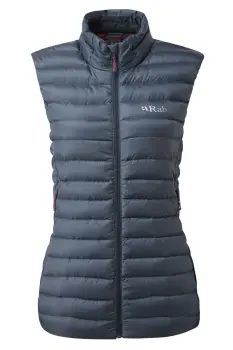 Жилет жіночий Rab Microlight Vest Wmns, Steel, 12 (QDB-19-ST-12) image