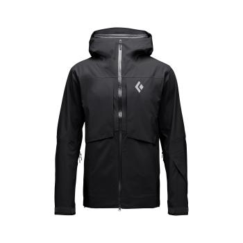 Мембранна чоловіча куртка Black Diamond M Factor Shell, Black, M (BD 7450290002MED1) image