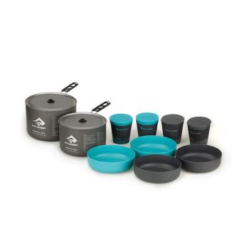 Набор посуды Alpha Cookset 4.2 от Sea To Summit, Pacific Blue/Grey (STS AKI5004-03122105) image