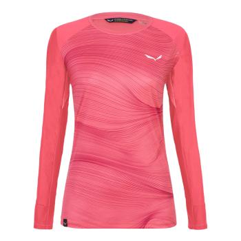 Жіноча футболка Salewa Seceda Dry W L/S Tee, pink, 42/36 (282446200) image