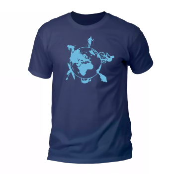 Футболка чоловіча Earth Men T-Shirt, Denim, XXL (5908221344925) image
