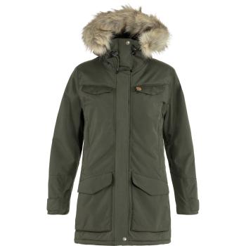 Міська жіноча тепла мембранна парка Fjallraven Nuuk Parka W, Deep Forest, S (7323450789695) image