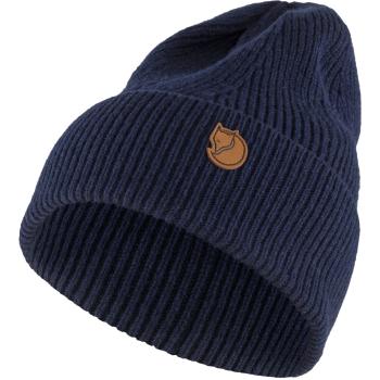 Шапка Fjallraven Directional Rib Beanie, Dark Navy, One Size (7323450635343) image