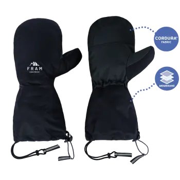 Рукавиці верхонки Fram-Equipment Pamir, Black, XS (id_10184) image