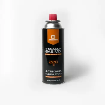 Газовий балон BaseCamp 4 Season Gas 220 г (BCP 70200) image