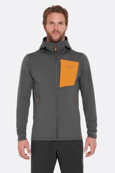 Чоловіча флісова кофта Rab Superflux Hoody, Graphene, S (QFG-13-GRH-SML) image