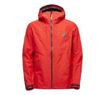 Мембранна чоловіча куртка для трекінгу Black Diamond Liquid Point Shell, M - Hyper Red (BD K849.6002-M) image
