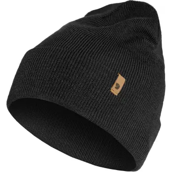 Шапка Fjallraven Classic Knit Hat, Black, One Size (7323450347123) image