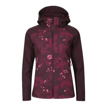 Куртка жіноча Alpine Pro HOORA, Black/Purple, S (007.022.0068) image