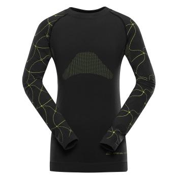 Термофутболка детская Alpine Pro Krioso 6, Green/Grey, L (AP KUNU028.575PA-L) image