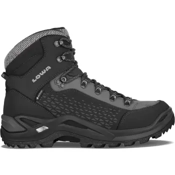 Ботинки LOWA Renegade Warm GTX MID, Black/Grey, 42 (4063606672398) image