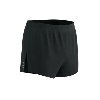 Шорты мужские Compressport Racing Split Short M, Black, XL (7630102564266) image