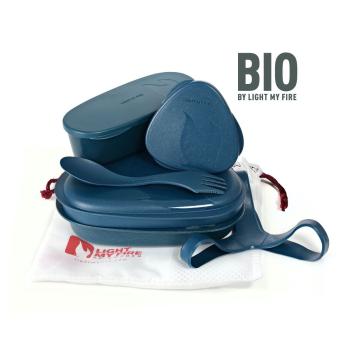 Набір посуду Light My Fire LunchKit BIO 6 pcs, Hazy Blue (LMF 2413710910) image