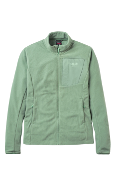 Кофта жіноча Rab Tecton Jacket Wmns, Dark Fig Green, M (RB QFG-91-DFG-12) image