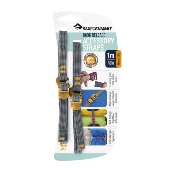 Стяжний ремінь Accessory Strap With Hook Buckle Grey, 1 м x 10 мм від Sea to Summit (STS ATDASH101.0) image