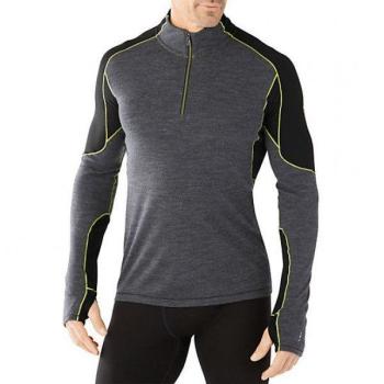 Термофутболка чоловіча Smartwool PhD Light 1/4 Zip Charcoal, р.XS (SW 14014.003-XS) image