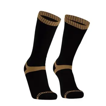 Шкарпетки водонепроникні Dexshell Hytherm Pro Socks, Black/Brown, L (DS634TBCL) image