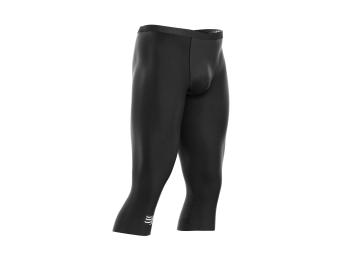 Тайтсы Compressport Running Under Control Pirate 3/4, Black, Т3 (PIRUN-99-T3) image